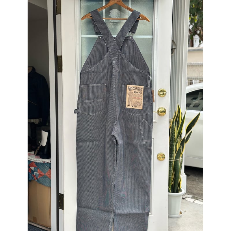 DURA-BILT OVERALLS 26-HB 8oz PIN STRIPE | Shank