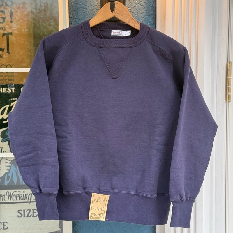 トップス Gordon Double V Freedom Sleeve Sweat Gordon DOUBLE V FREEDOM SLEEVE SWEAT