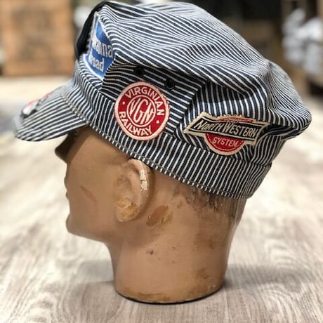 Vintage Lee C-38 SHOP CAPS Railroad Patch