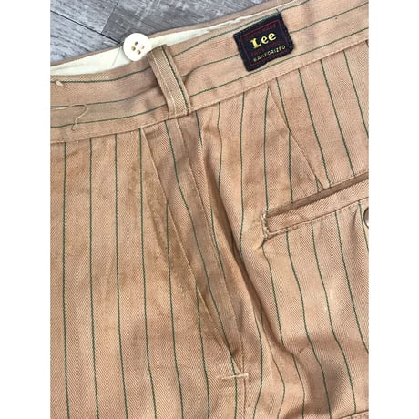 Vintage Lee Coca Cola WORKERS TROUSERS 斜めe赤タグ