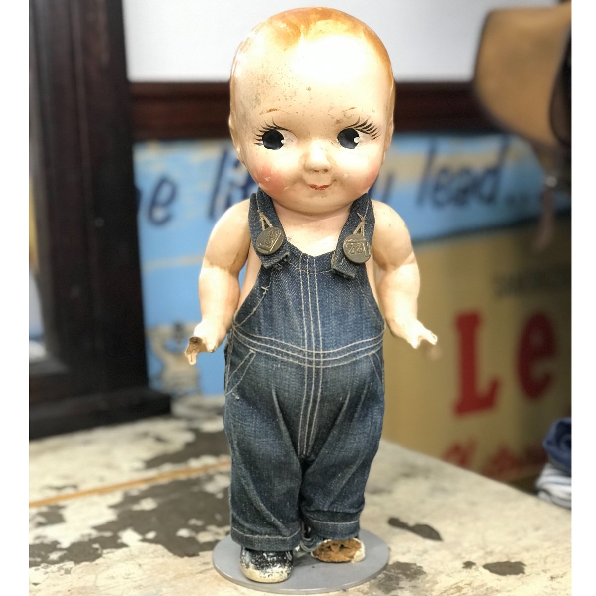 Vintage Buddy Lee Composition Doll | Shank Clot