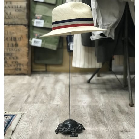 EL SOMBRERO W-Name Panama Hat LOT1563  NATURAL/TRICOLORE