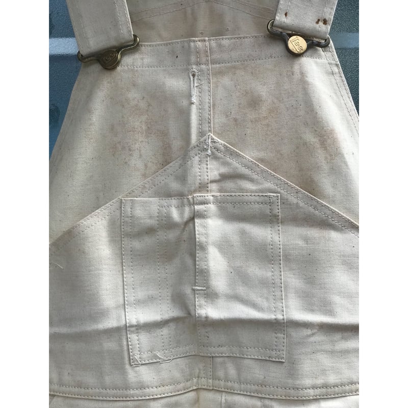 70's Lee OVERALLS フラッシャー付　デッドストック　ヴィンテージ 70s Lee DEAD STOCK DENIM OVERALL. | 古着屋【True vintage