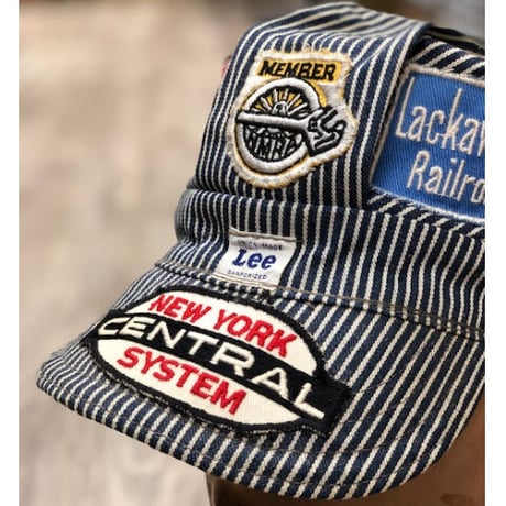 Vintage Lee C-38 SHOP CAPS Railroad Patch