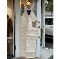 DURA-BILT 3 SERIES Low Back Overalls 34-LB OFF WHITE TWILL