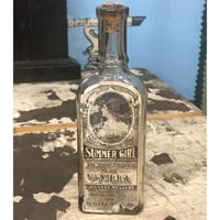 Antique Lee  SUMMER GIRL FLAVORING EXTRACT PURE VANILLA Bottle