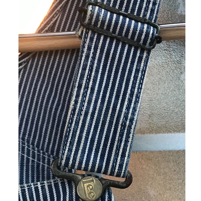 Lee hickory オーバーオール ヴィンテージ 1960's Lee Hickory Striped Overalls | Live Forever Vintage