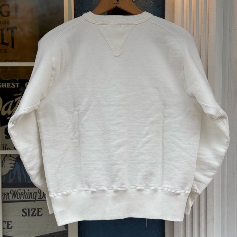 Gordon Double V Freedom Sleeve Sweat VINTAGE WH