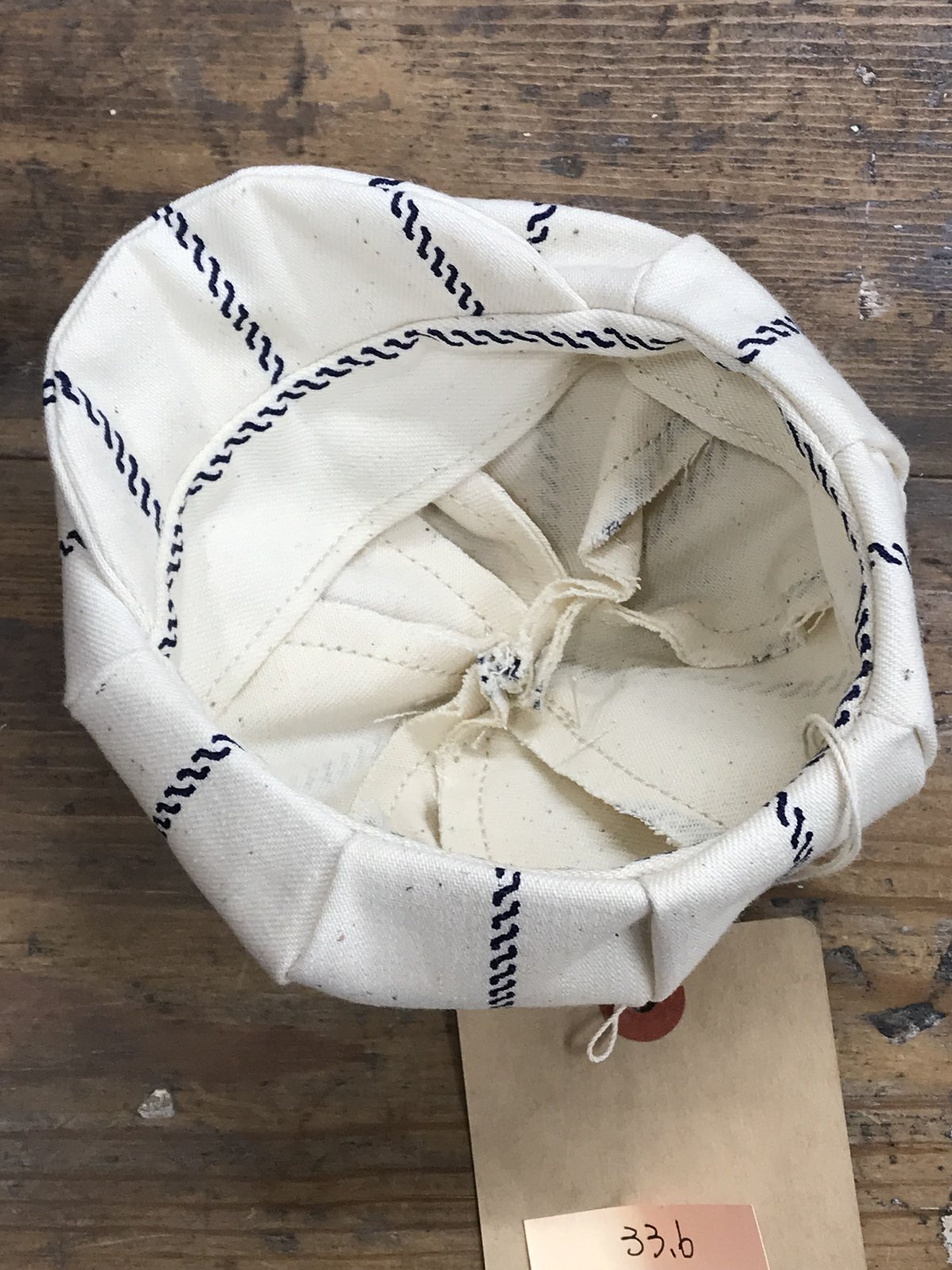 Buddy Lee Doll Casquette OFF WHITE ROPE WABASH