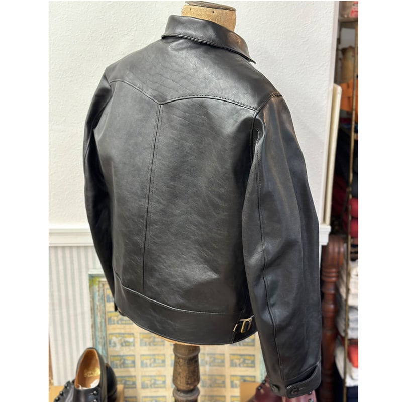 30's Style Cossack Leather Sports Jacket LOT159