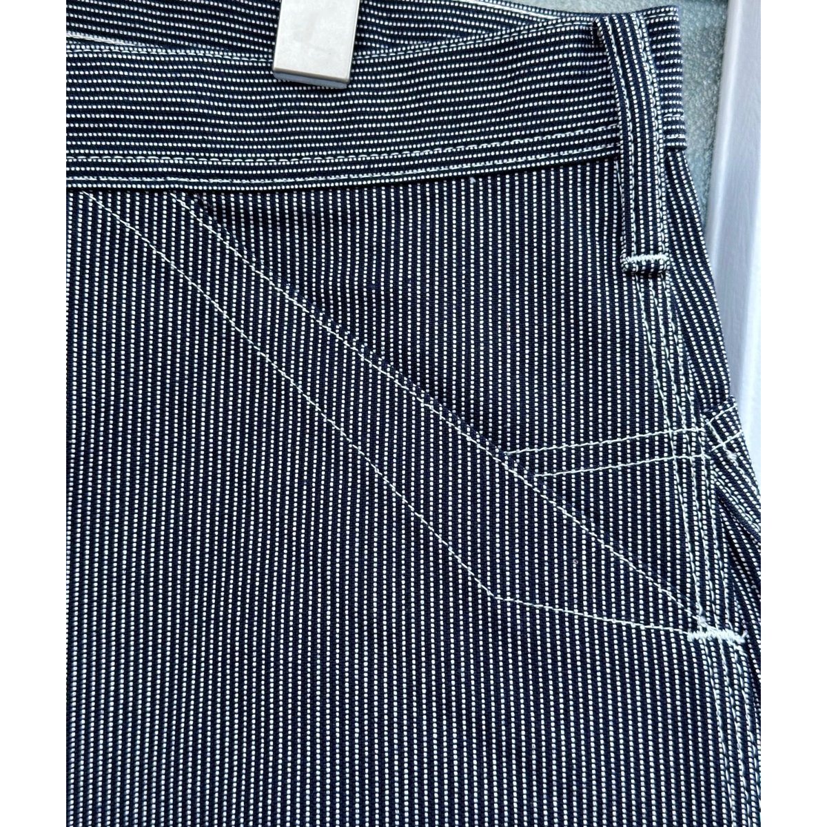 DURA-BILT PAINTER PANTS 26-W 8oz PIN STRIPE | S