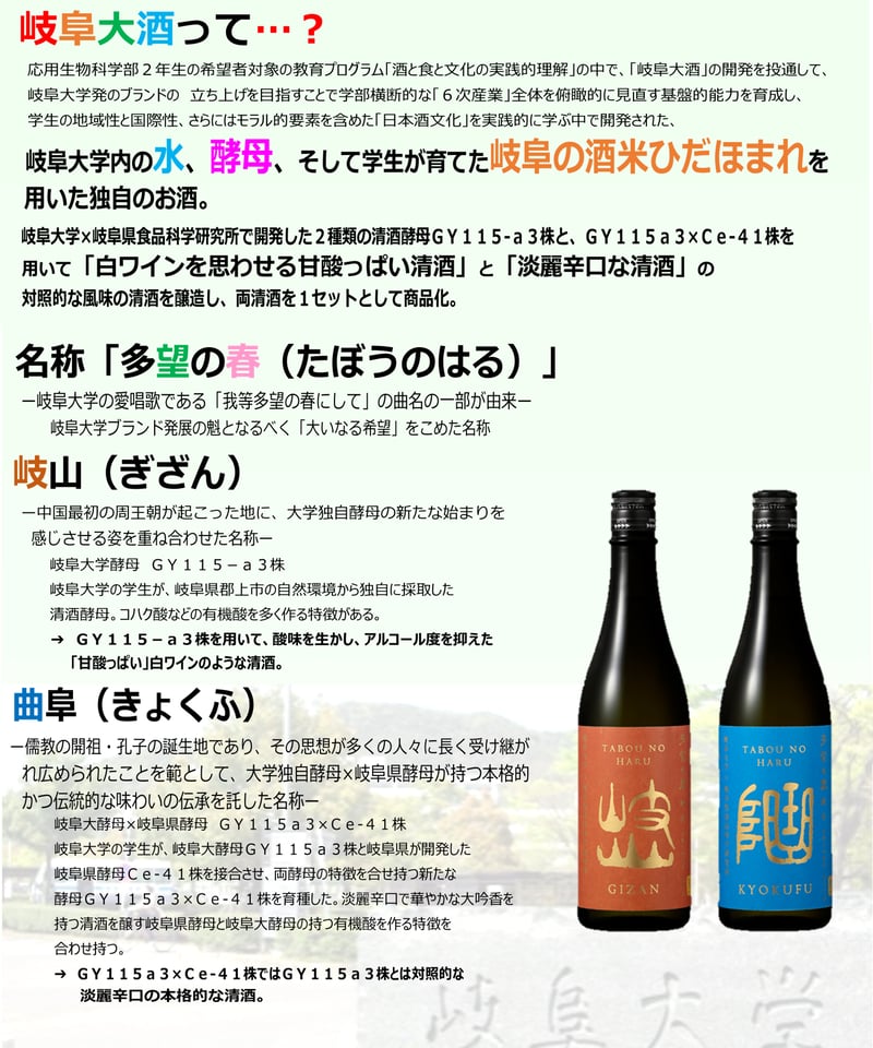 ギフト用(化粧箱入)】多望之春 岐山 720ml 1本 | GS-SHOP