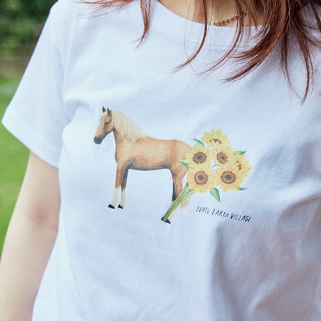 SUNFLOWER HORSE TEE
