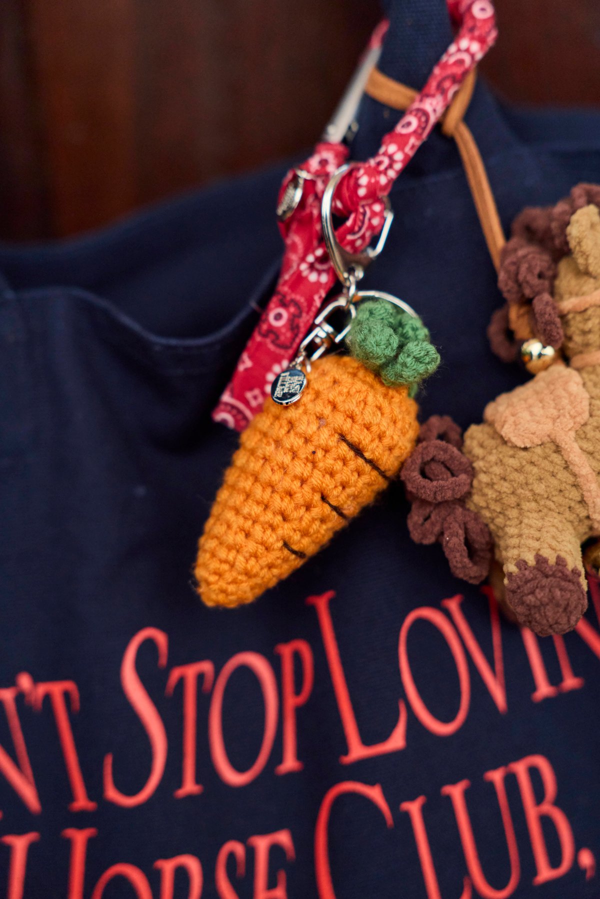 CARROT KEY CHAIN | NASU FARM VILLAGE ONLINE STORE