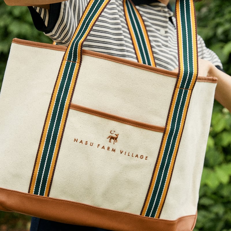 FARM CANVAS TOTE (large) | NASU FARM VILLAGE ON