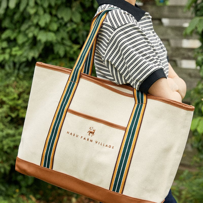 FARM CANVAS TOTE (large) | NASU FARM VILLAGE ON