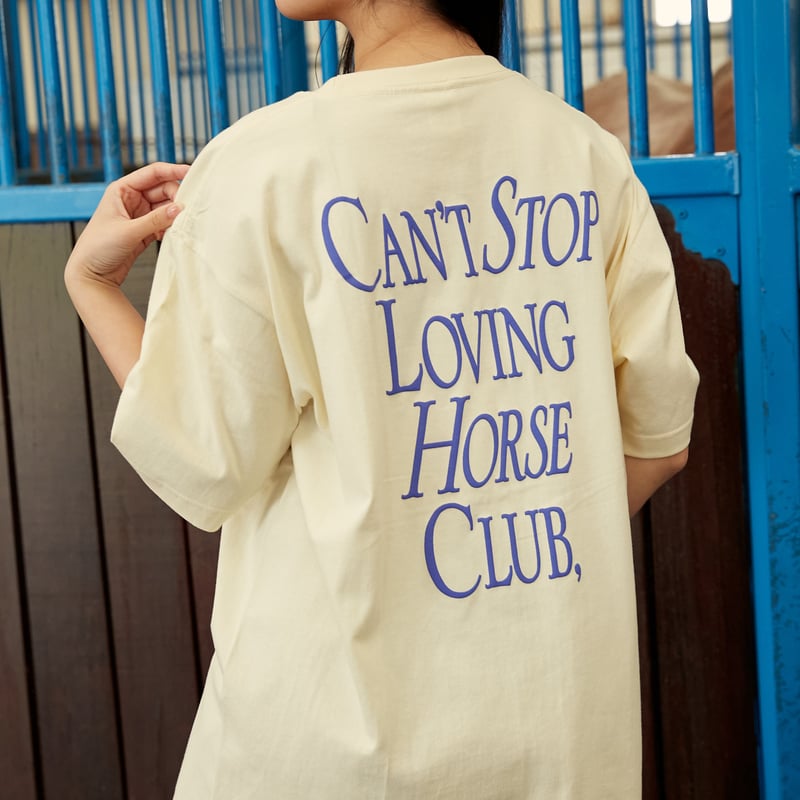 Can't Stop Loving Horse Club, Cotton Tee | NASU