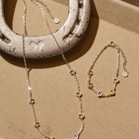 MultiColor Horseshoe Necklace / Bracelet