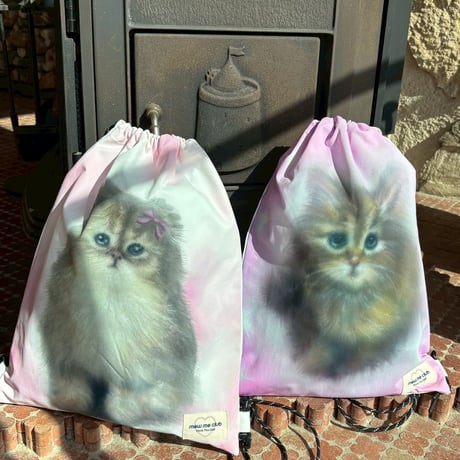 【Mew Me Club】Cat Drawstring Bag