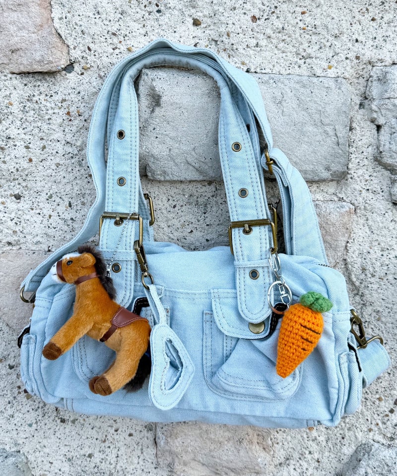 FARM DENIM SHOULDER BAG | NASU FARM VILLAGE ONL