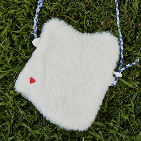 SABLE FLUFFY SHOULDER POUCH