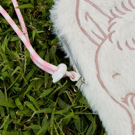 SABLE FLUFFY SHOULDER POUCH