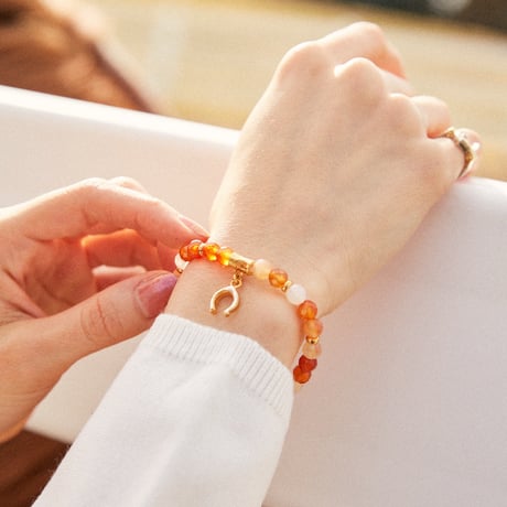 Natural Stone Rubber Bracelet