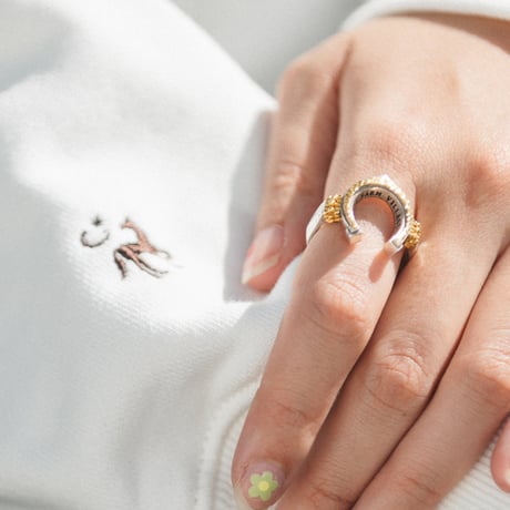 Signet Horseshoe Ring / Pinky Ring