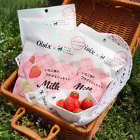 いちご味 プチグミジュレ入り Milk Candy | NASU FARM VILLAGE O