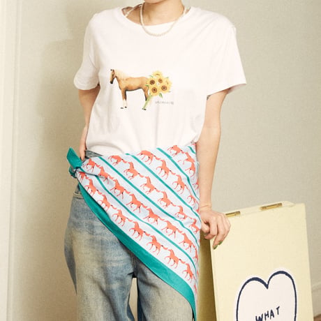 SUNFLOWER HORSE TEE