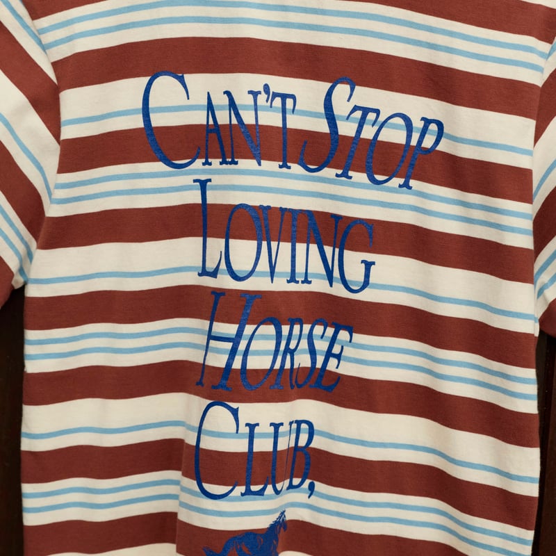 Can't Stop Loving Horse Club, Border Tee | NASU