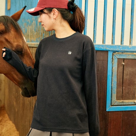 Farm Logo Waffle Long Sleeve