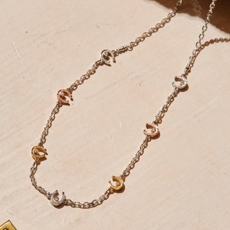 MultiColor Horseshoe Necklace / Bracelet