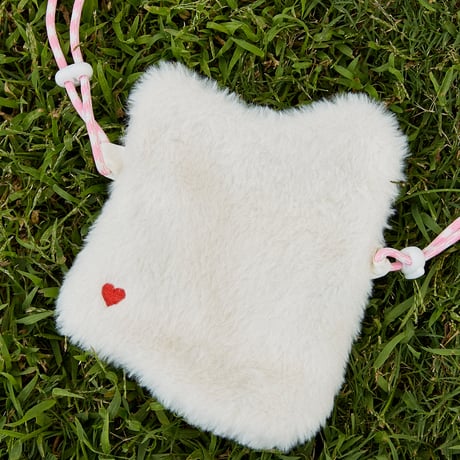 SABLE FLUFFY SHOULDER POUCH