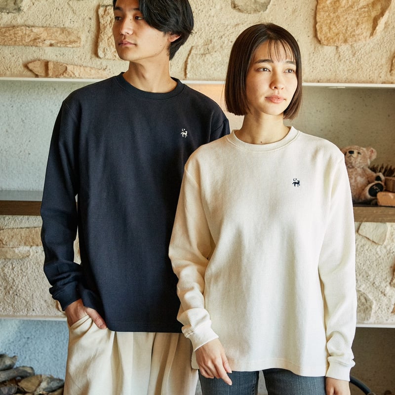 Farm Logo Waffle Long Sleeve | NASU FARM VILLAG