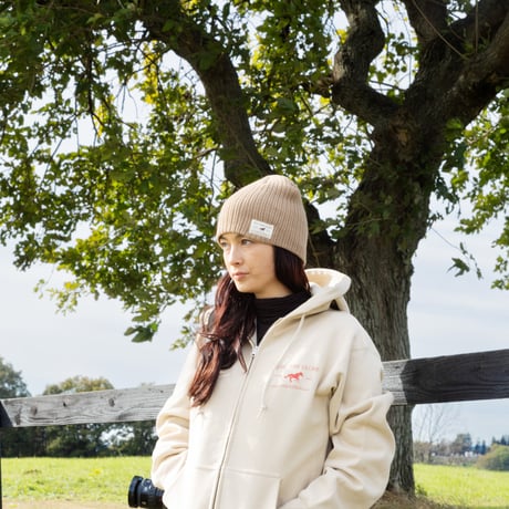 Horse Logo Heavyweight Fullzip Hoodie