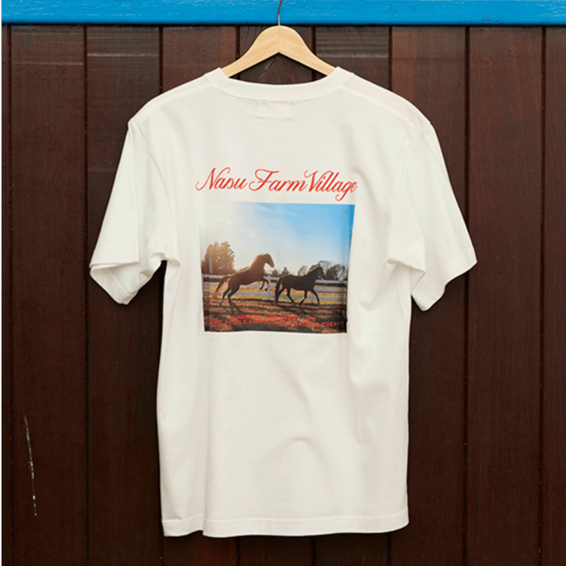 Horse Photo Tee | NASU FARM VILLAGE ONLINE STORE