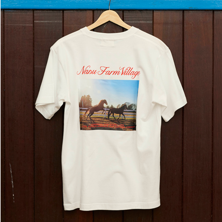 Horse Photo Tee | NASU FARM VILLAGE ONLINE STORE