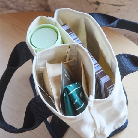Horse Logo Canvas Mini Tote