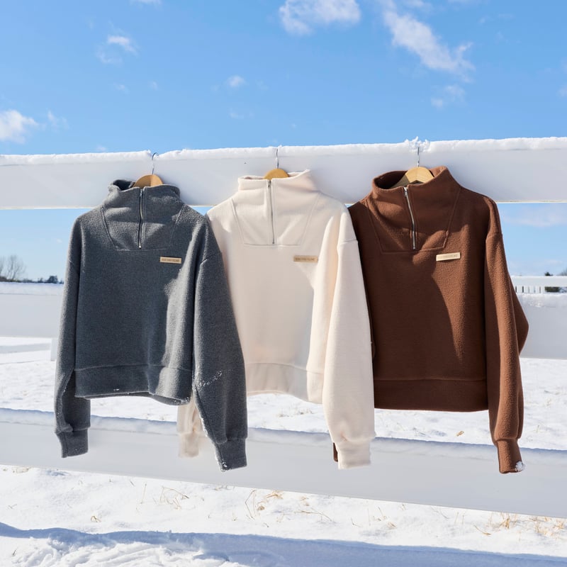 Fleece Half-Zip Pullover | NASU FARM VILLAGE ON