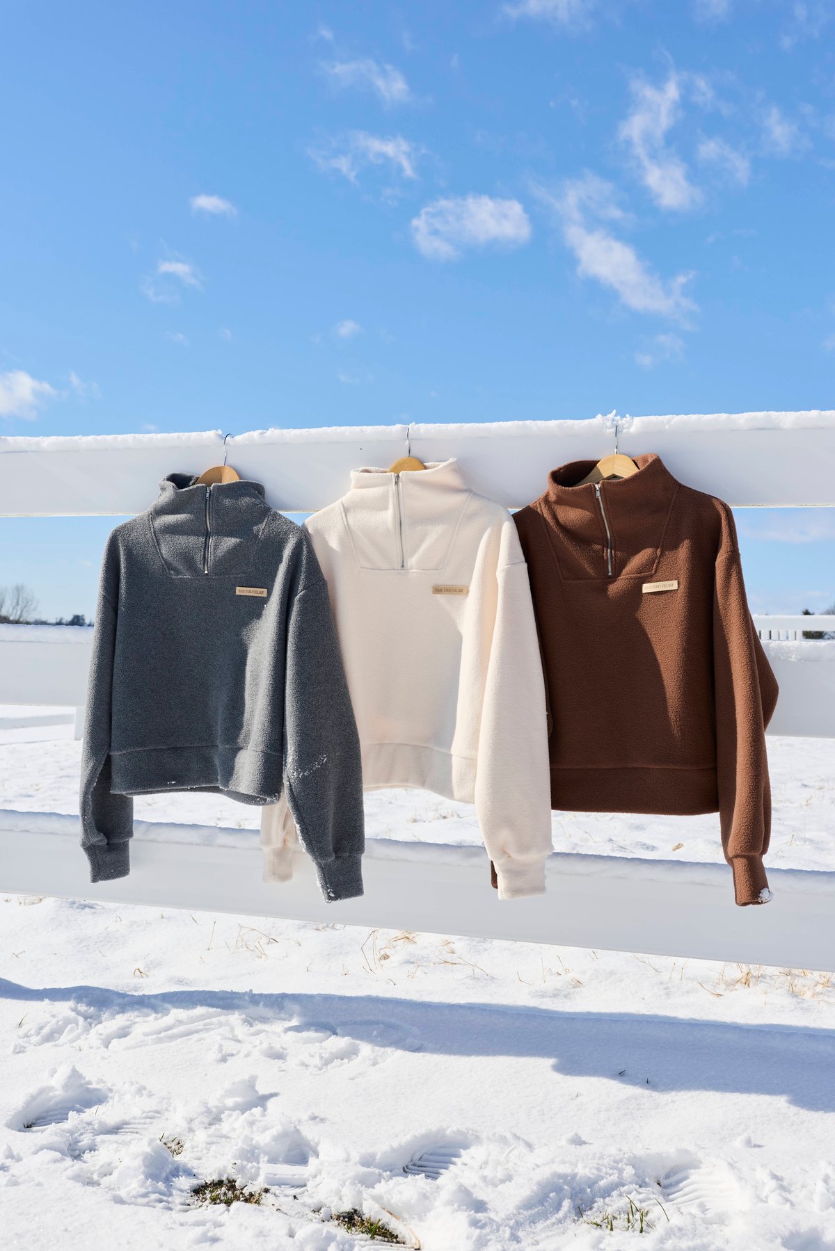 Fleece Half-Zip Pullover | NASU FARM VILLAGE ON