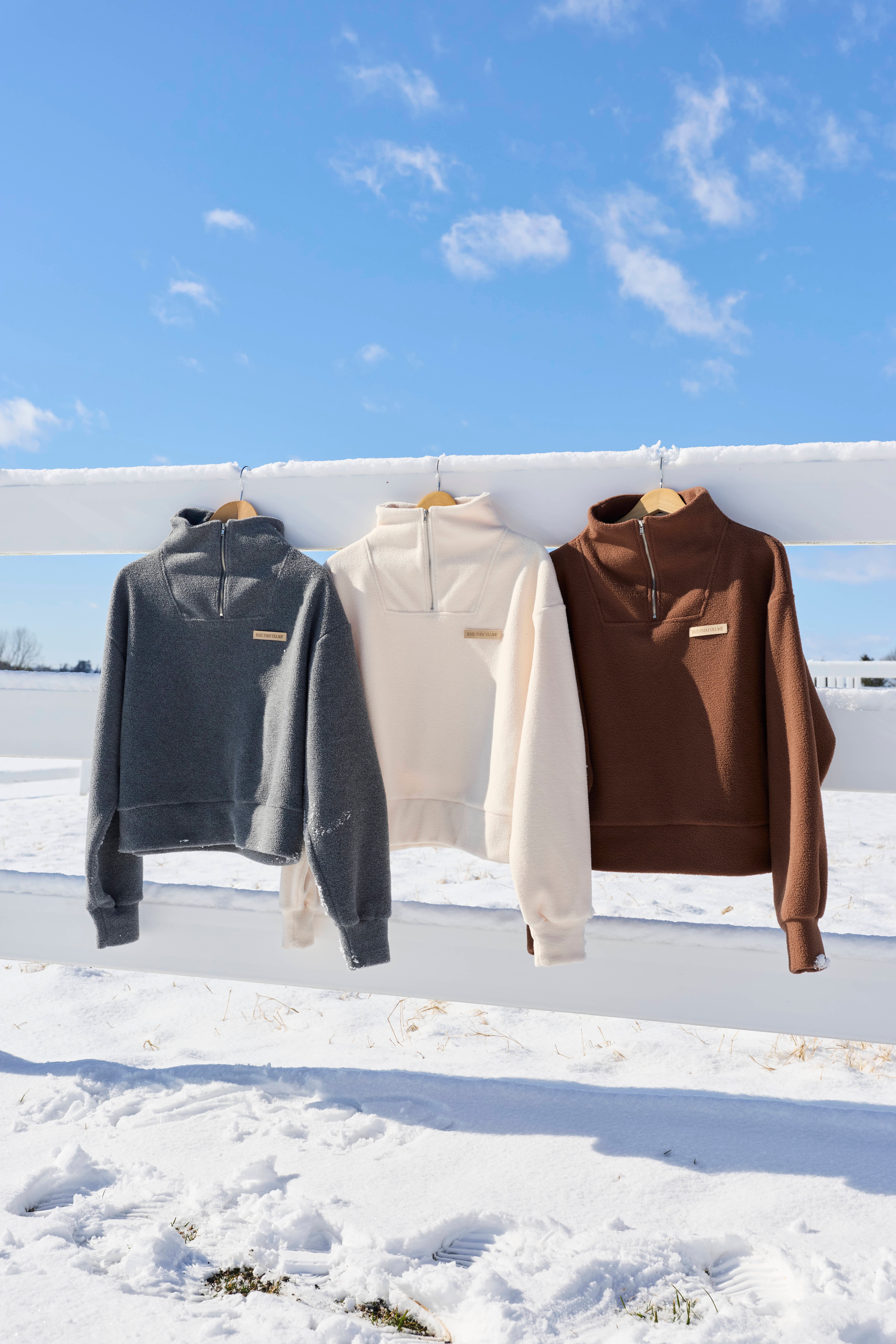 Fleece Half-Zip Pullover | NASU FARM VILLAGE ON