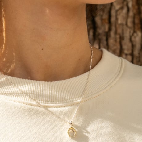 Screw Silver Necklace