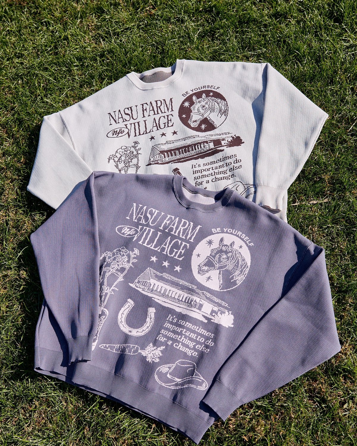 【新品未使用】NASU FARM VILLAGE オリジナルブランケット カラーロゴ巾着 | NASU FARM VILLAGE ONLINE STORE