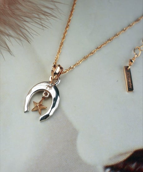 紗栄子 那須ファームビレッジ ジュエリー  チャーム ホースシュー Diamond Horseshoe Necklace Top - Saeko edition