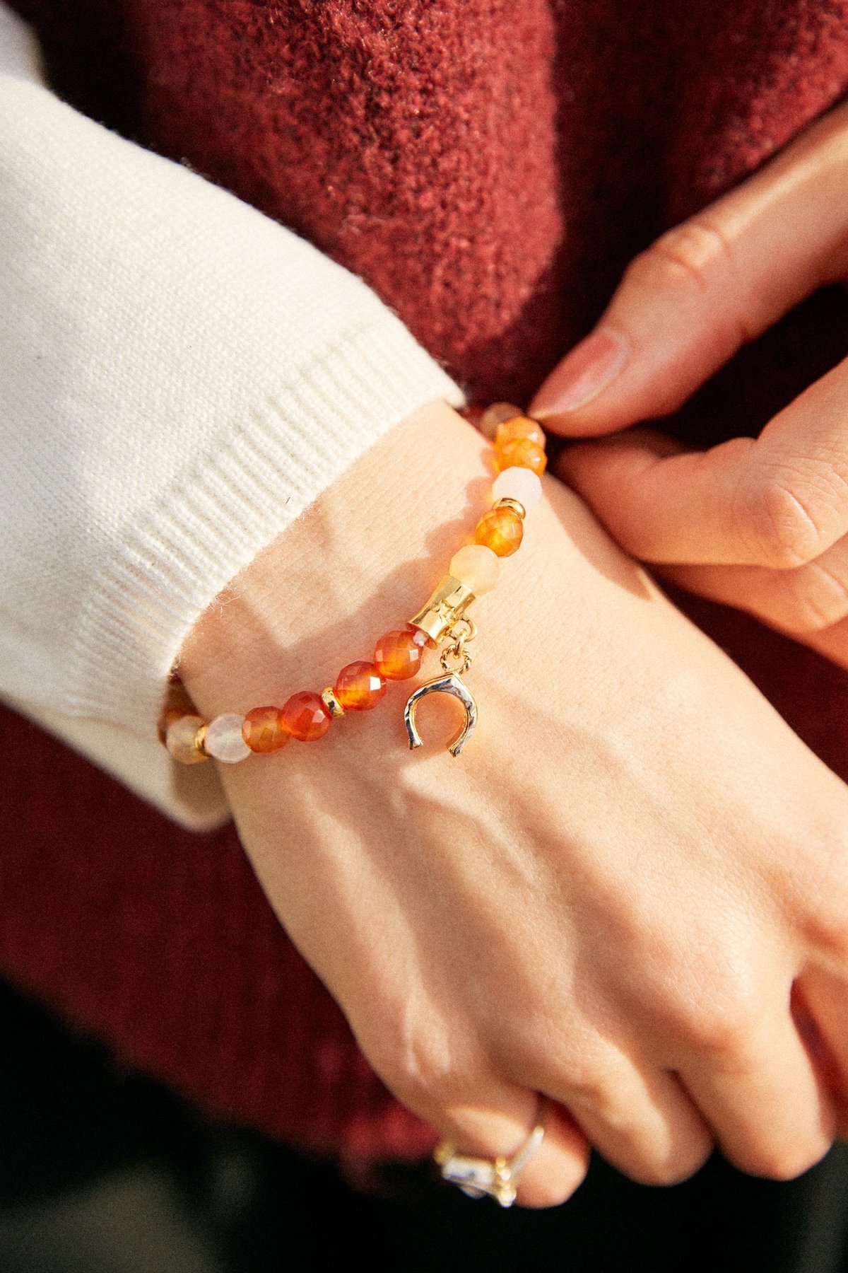 Natural Stone Rubber Bracelet | NASU FARM VILLA