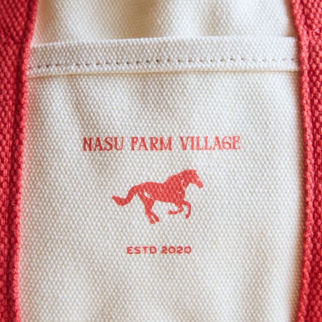 Horse Logo Canvas Mini Tote