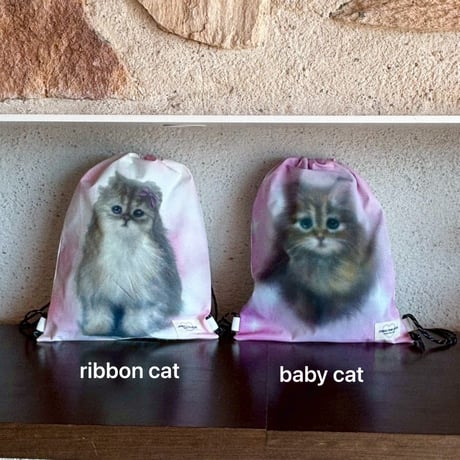 【Mew Me Club】Cat Drawstring Bag