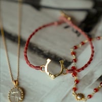 Diamond Horseshoe Bracelet