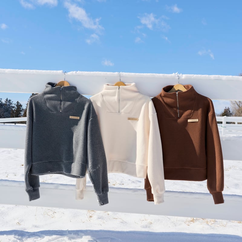 Fleece Half-Zip Pullover | NASU FARM VILLAGE ON